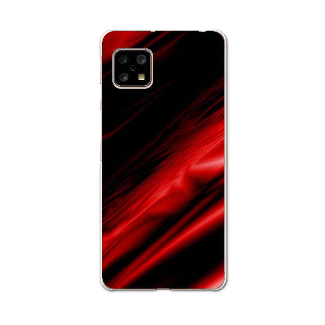 AQUOS Sense4 専用ケース ハードケース SH-41A docomo ドコモ igcase スマホカバー カバー ケース 007214 ユニーク その他 赤　レッド　黒　ブラック