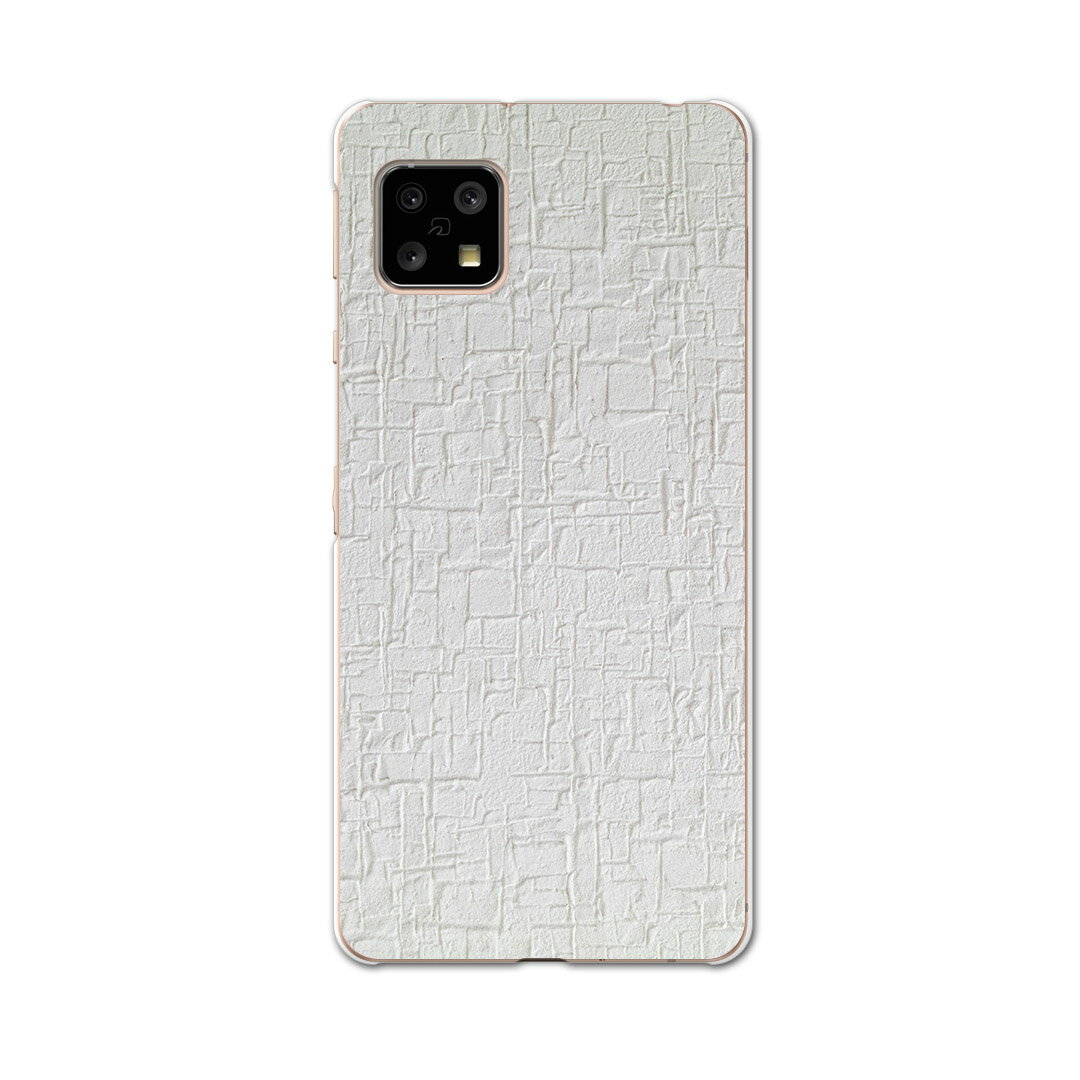 AQUOS sense5G 専用ケース ハードケース SH-53A docomo ドコモ igcase スマホカバー カバー ケース 009667 壁紙　白　シンプル