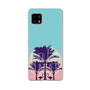 AQUOS sense5G 専用ケース ハードケース SHG03 au igcase スマホカバー カバー ケース 011156 夏 ヤシの木 英語(2)