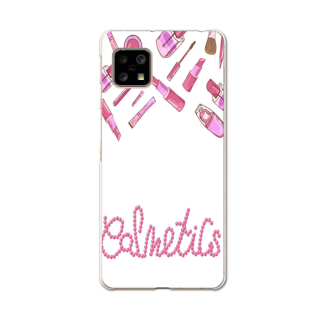 AQUOS Sense4 専用ケース ハードケース SH-41A docomo ドコモ igcase スマホカバー カバー ケース 013240 リップ　ピンク　おしゃれ