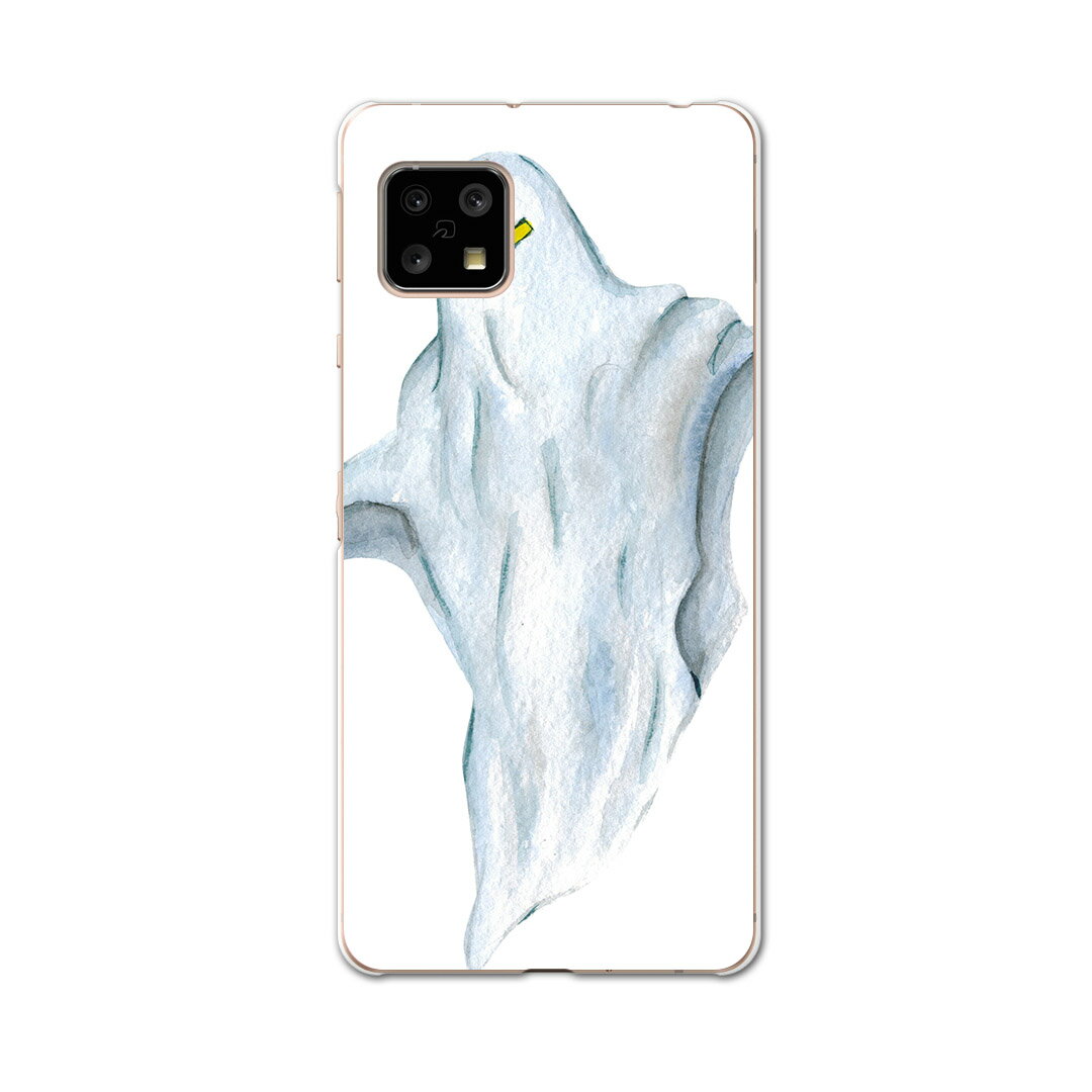 AQUOS Sense4 専用ケース ハードケース SH-41A docomo ドコモ igcase スマホカバー カバー ケース 014713 ハロウィン　おばけ