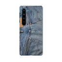 AQUOS R5G SH-51A アクオス アールファイブジー sh51a ドコモ docomo スマホ カバー ケース スマホケース スマホカバー PC ハードケース 000192 ユニーク ジーンズ おしゃれ ファッション