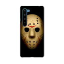 AQUOS R5G SHG01 アクオス アールファイブジー shg01 エーユー au スマホ カバー ケース スマホケース スマホカバー PC ハードケース 001054 ジェイソン マスク