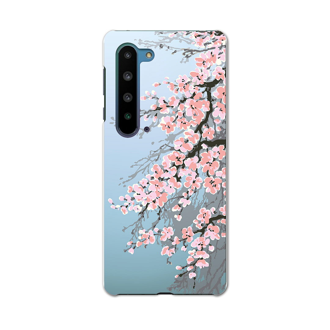 樂天商城 - AQUOS R5G SH-51A アクオス アールファイブジー sh51a ドコモ docomo スマホ カバー ケース スマホケース スマホカバー PC ハードケース 001219 フラワー 桜　花