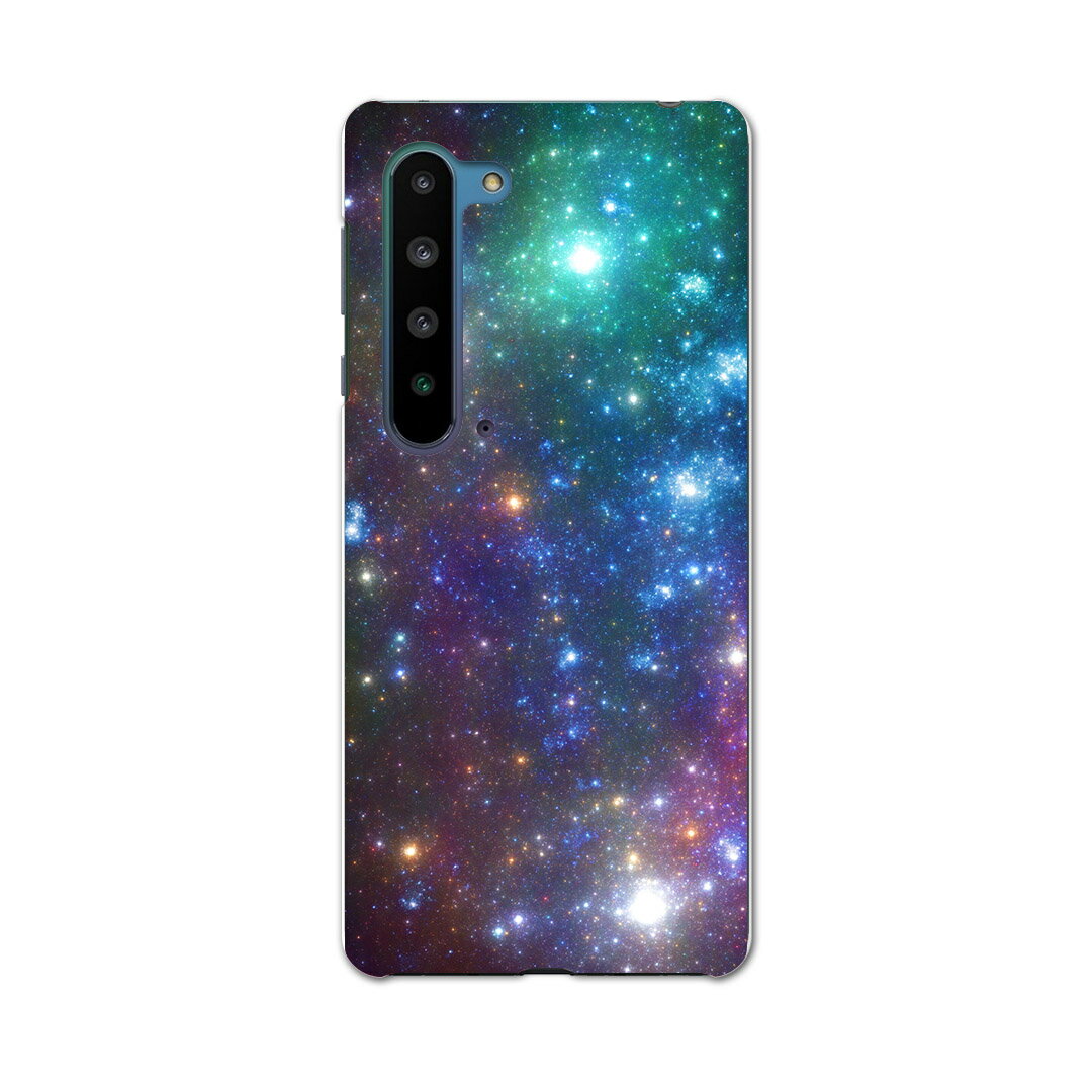 AQUOS R5G SH-51A アクオス アールファイブジー sh51a ドコモ docomo スマホ カバー ケース スマホケース スマホカバー PC ハードケース 011149 宇宙　夜空　星