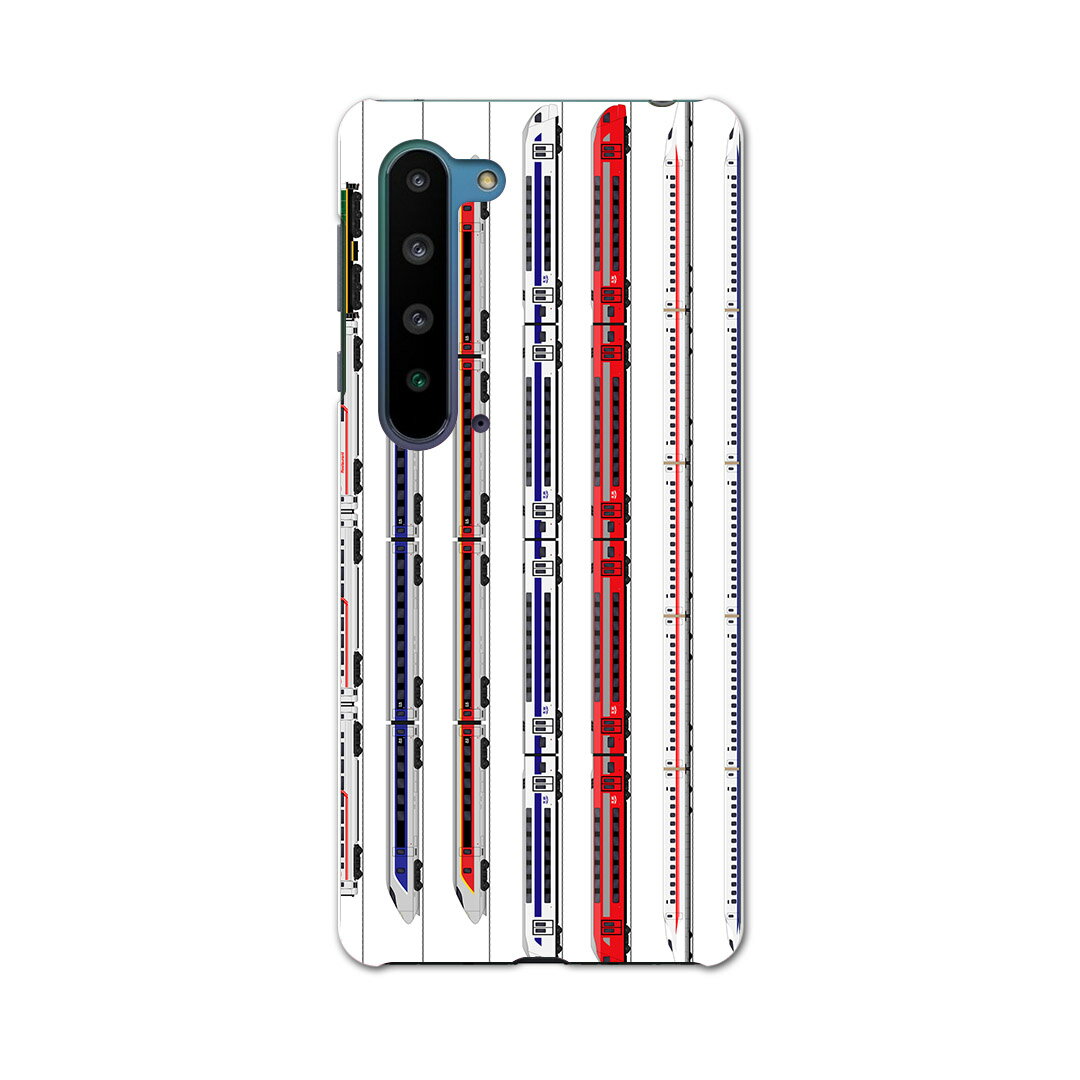 AQUOS R5G SH-51A アクオス アールファイブジー sh51a ドコモ docomo スマホ カバー ケース スマホケース スマホカバー PC ハードケース 013216 乗り物　新幹線　電車