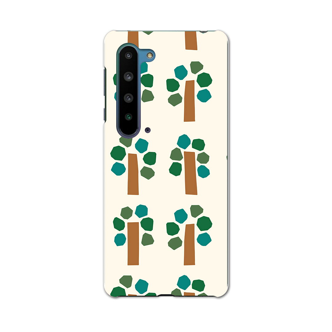 Rakuten - AQUOS R5G SHG01 アクオス アールファイブジー shg01 エーユー au スマホ カバー ケース スマホケース スマホカバー PC ハードケース 016314 木　イラスト　植物