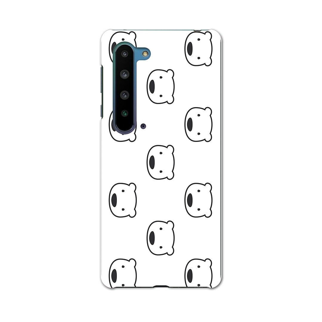 樂天商城 - AQUOS R5G SHG01 アクオス アールファイブジー shg01 エーユー au スマホ カバー ケース スマホケース スマホカバー PC ハードケース 016473 熊　絵