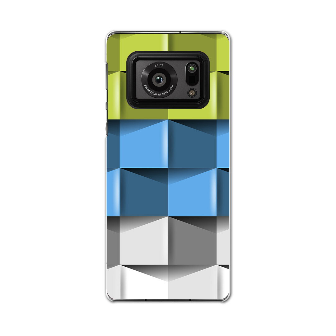 AQUOS R6 SH-51B SHARP シャープ アクオス docomo ドコモ スマホ カバー ケース スマホケース スマホカバー PC ハードケース 000449 チェック