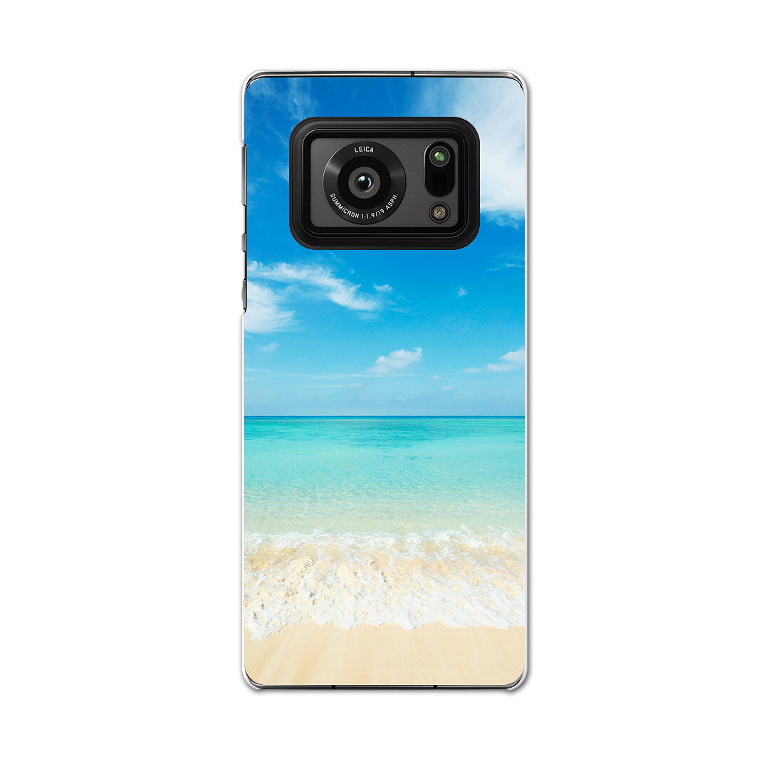 AQUOS R6 SH-51B SHARP シャープ アクオス docomo ドコモ スマホ カバー ケース スマホケース スマホカバー PC ハードケース 002856 海　空　写真
