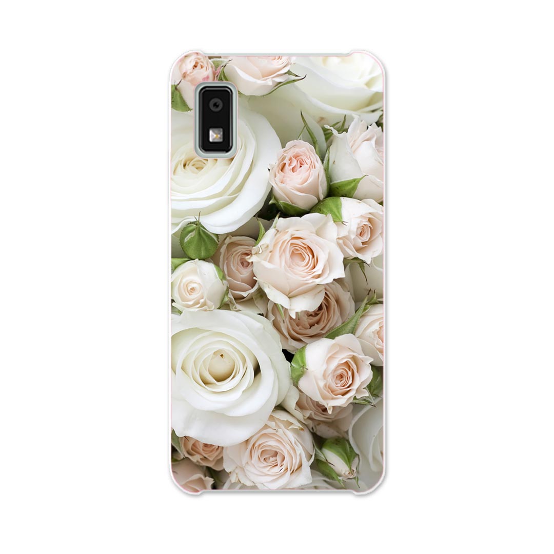 Mobile Phone Cases - AQUOS wish2 / wish 用ハード ケース SH-51C / SHG06 / A104SH / SH-M20 各キャリア 共通対応 ケース カバー sh51c ハードケース 000885 バラ　花柄
