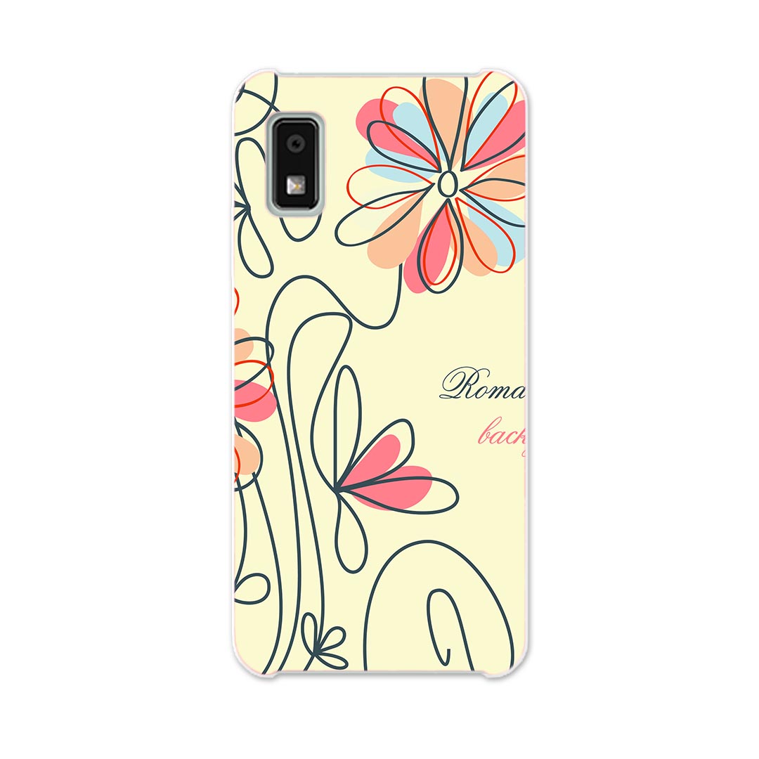 Mobile Phone - AQUOS wish2 / wish 用ハード ケース SH-51C / SHG06 / A104SH / SH-M20 各キャリア 共通対応 ケース カバー sh51c ハードケース 005017 花　　カラフル