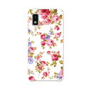 AQUOS wish2 / wish 用ハード ケース SH-51C / SHG06 / A104SH / SH-M20 各キャリア 共通対応 ケース カバー sh51c ハードケース 008837 花 ピンク 薔薇(2)