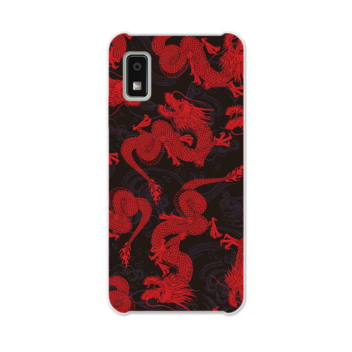 AQUOS wish2 / wish 用ハード ケース SH-51C / SHG06 / A104SH / SH-M20 各キャリア 共通対応 ケース カバー sh51c ハードケース 011648 龍 和柄 赤 AQUOS wish2 / wish 用ハード ケース SH-51C / SHG06 / A104SH / SH-M20 各キャリア 共通対応 ケース カバー sh51c ハードケース 011648 龍 和柄 赤