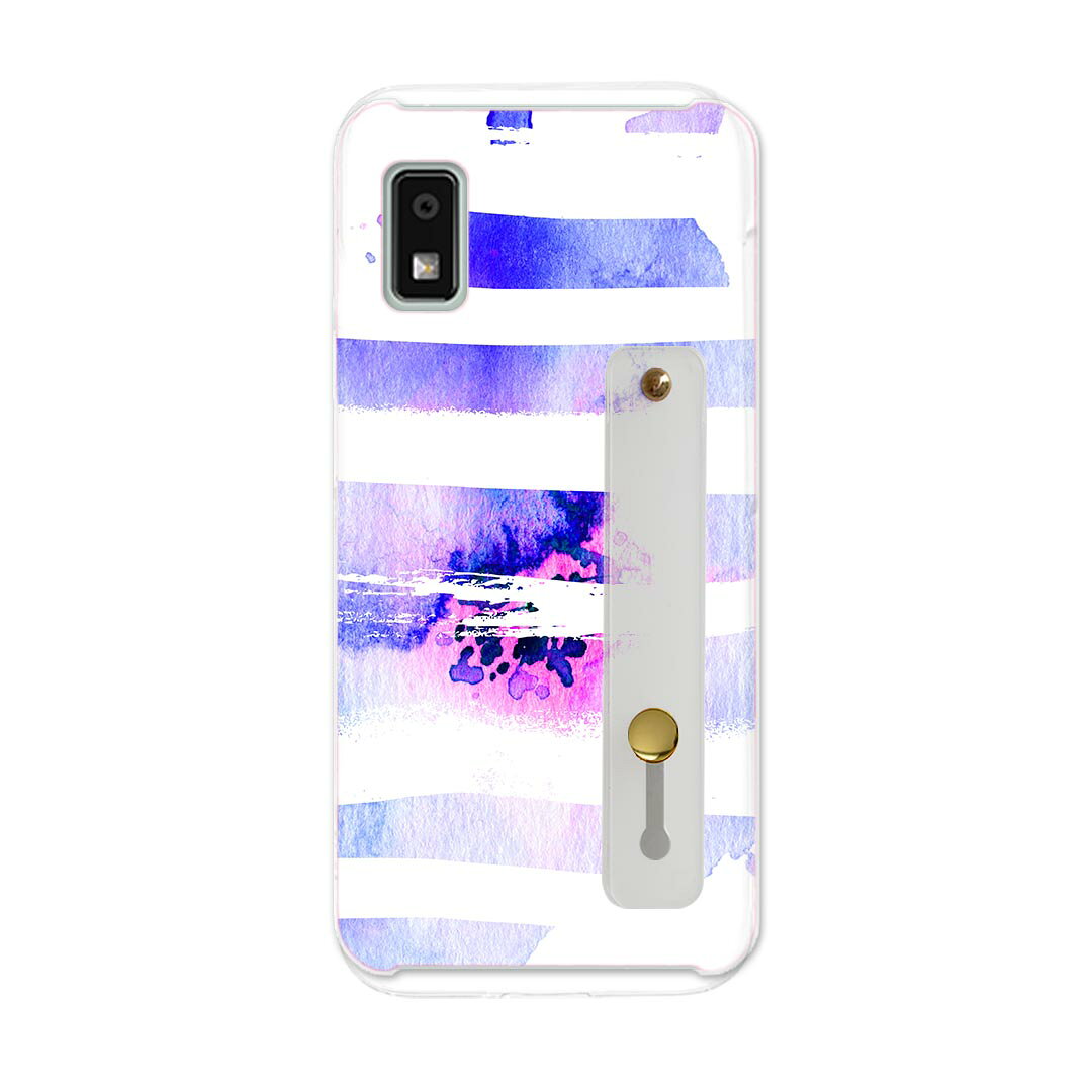 【送料無料】AQUOS wish2 / wish 用ハード ケース SH-51C / SHG06 / A104SH / SH-M20 共通対応 ケース カバー sh51c ベルト付 スマホバンド 落下防止 シリコン スタンド機能付 スリム 背面 片手持ち カバー 携帯リング フィンガーリング 角度調整