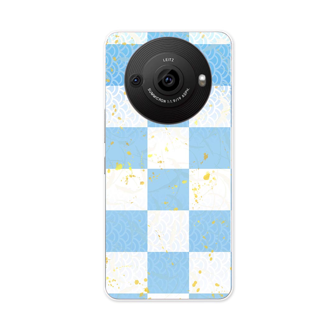 Rakuten - AQUOS R8 Pro 用ハード ケース SH-51D / A301SH 各キャリア 共通対応 ケース カバー sh51d ハードケース 005730 和風　和柄　市松模様