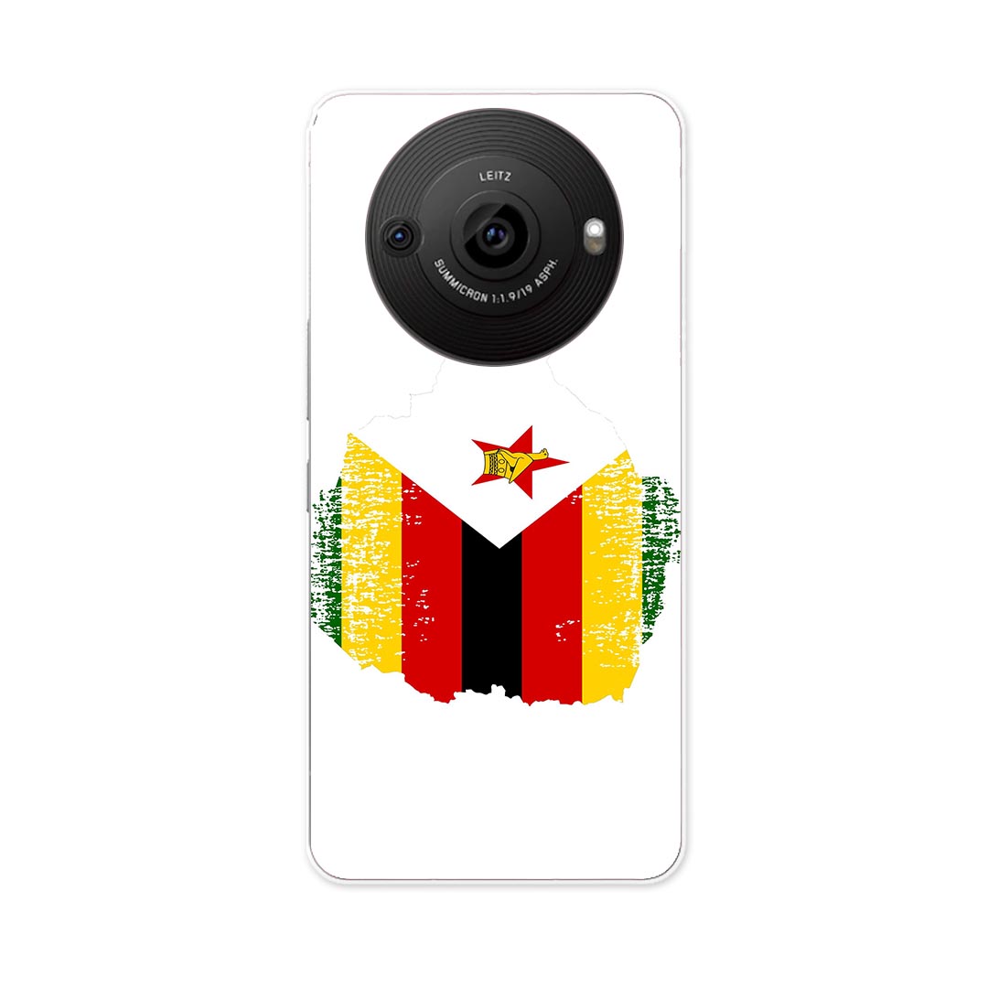 AQUOS R8 Pro 用ハード ケース SH-51D / A301SH 各キャリア 共通対応 ケース カバー sh51d ハードケース 018990 zimbabwe ジンバブエ