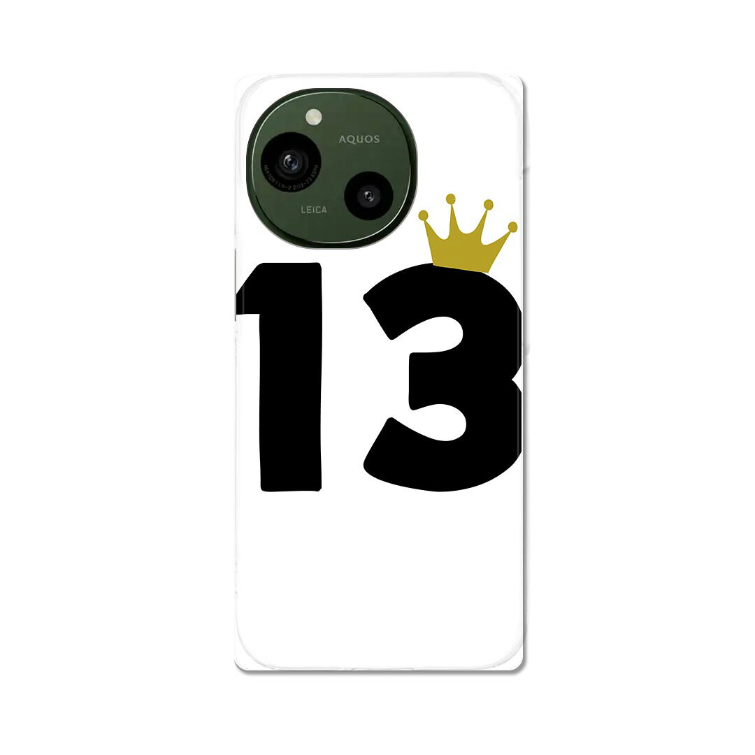 AQUOS R9 用 ハードケース SH-51E / A401SH 共通対応 ハード ケース sh51e 対応 ケース カバー 031944 誕生日 記念日 13 歳