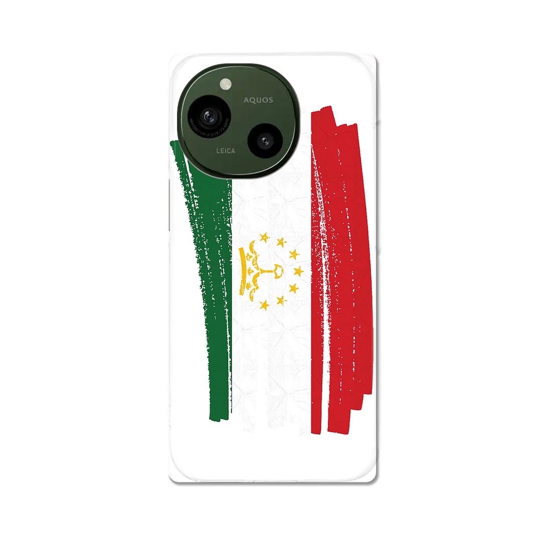AQUOS R9 用 ハードケース SH-51E / A401SH 共通対応 ハード ケース sh51e 対応 ケース カバー 018576 tajikistan タジキスタン