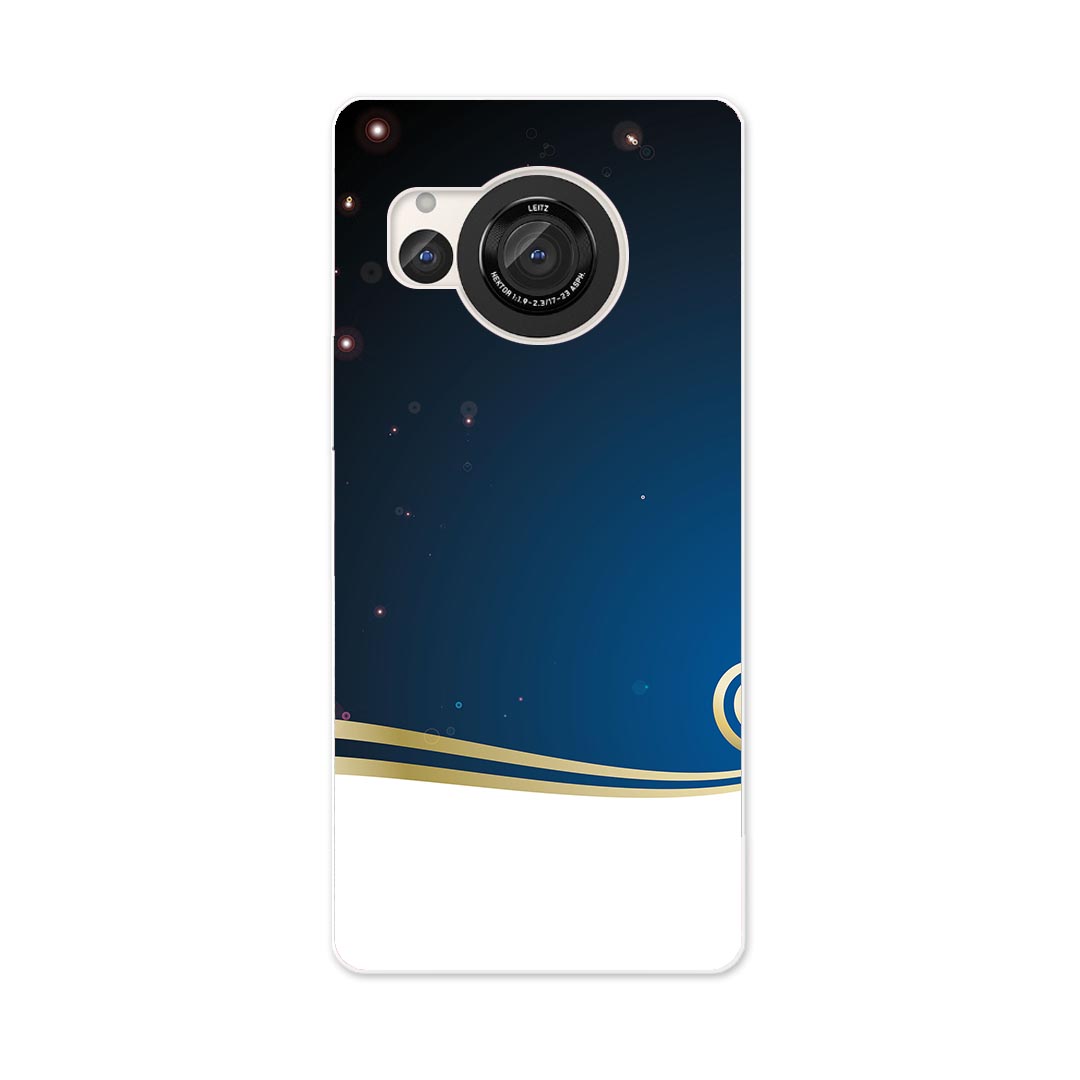 AQUOS R8 用ハード ケース SH-52D 対応 ケース カバー sh52d ハードケース 005215 夜空 ハート キラキラ