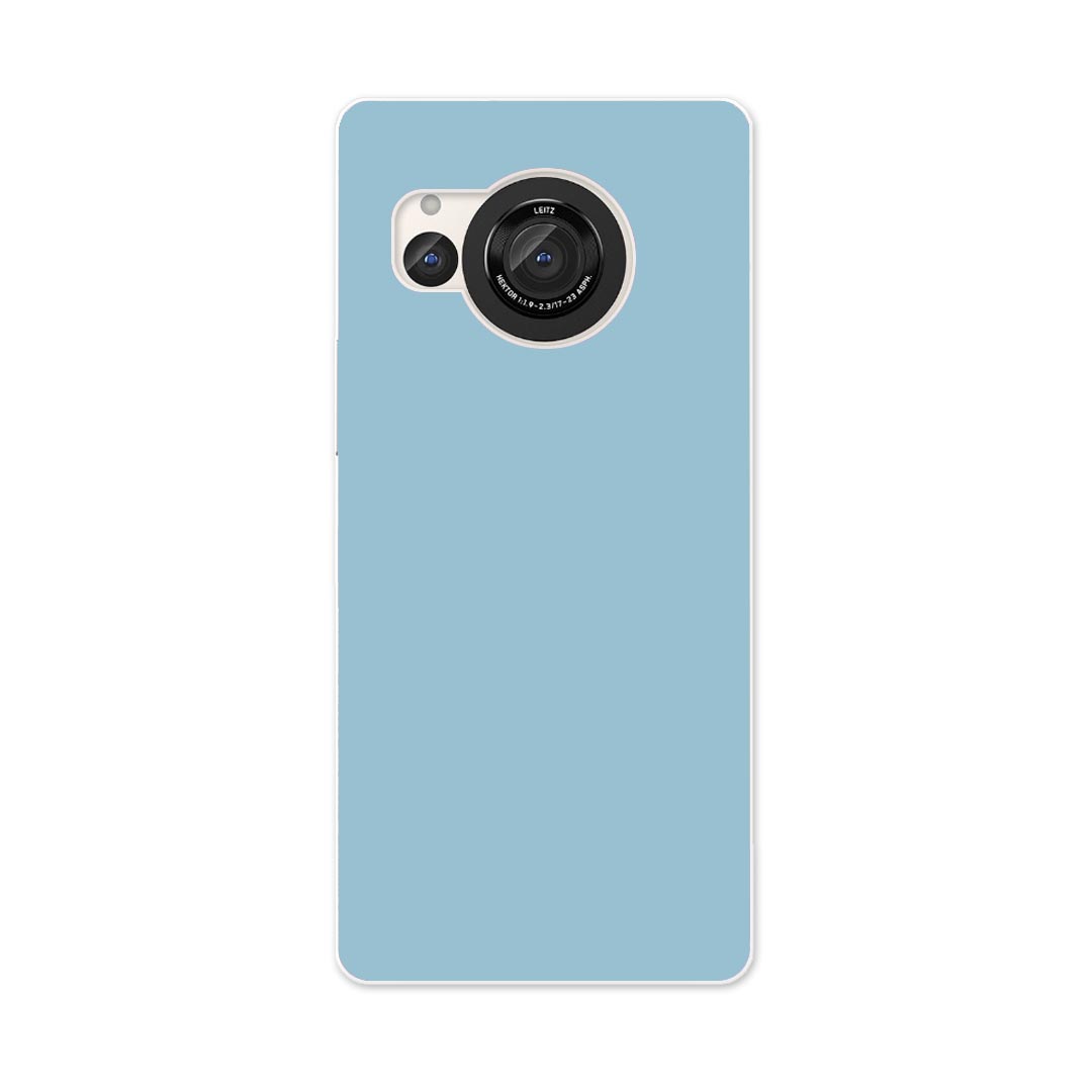 移动通信, 手机 - AQUOS R8 用ハード ケース SH-52D 対応 ケース カバー sh52d ハードケース 008976 シンプル　無地　青