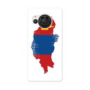 AQUOS R8 用ハード ケース SH-52D 対応 ケース カバー sh52d ハードケース 018890 mongolia モンゴル