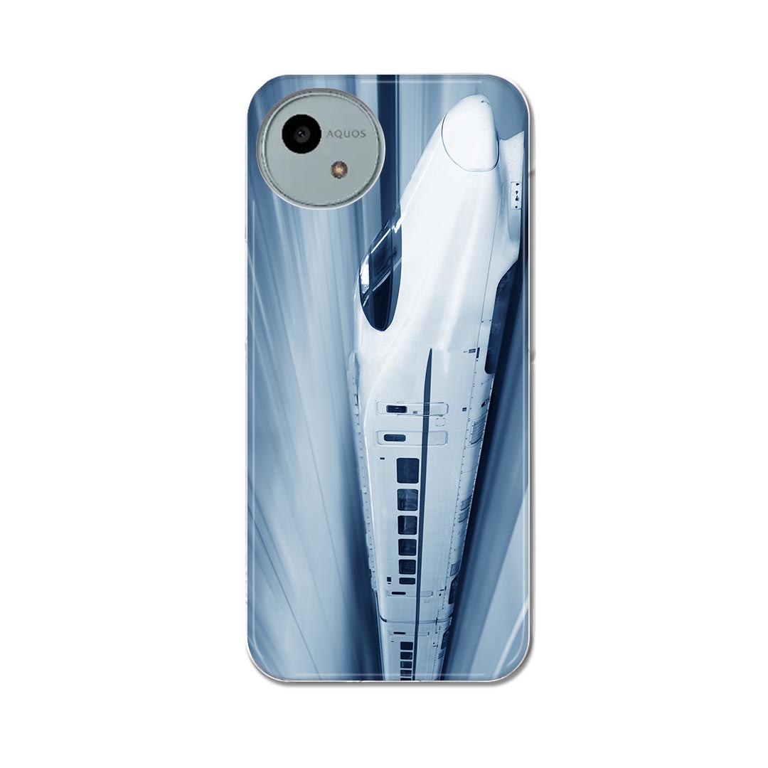 AQUOS wish4 用 ハードケース SH-52E / A402SH 共通対応 ハード ケース sh52e 対応 ケース カバー 000868 新幹線