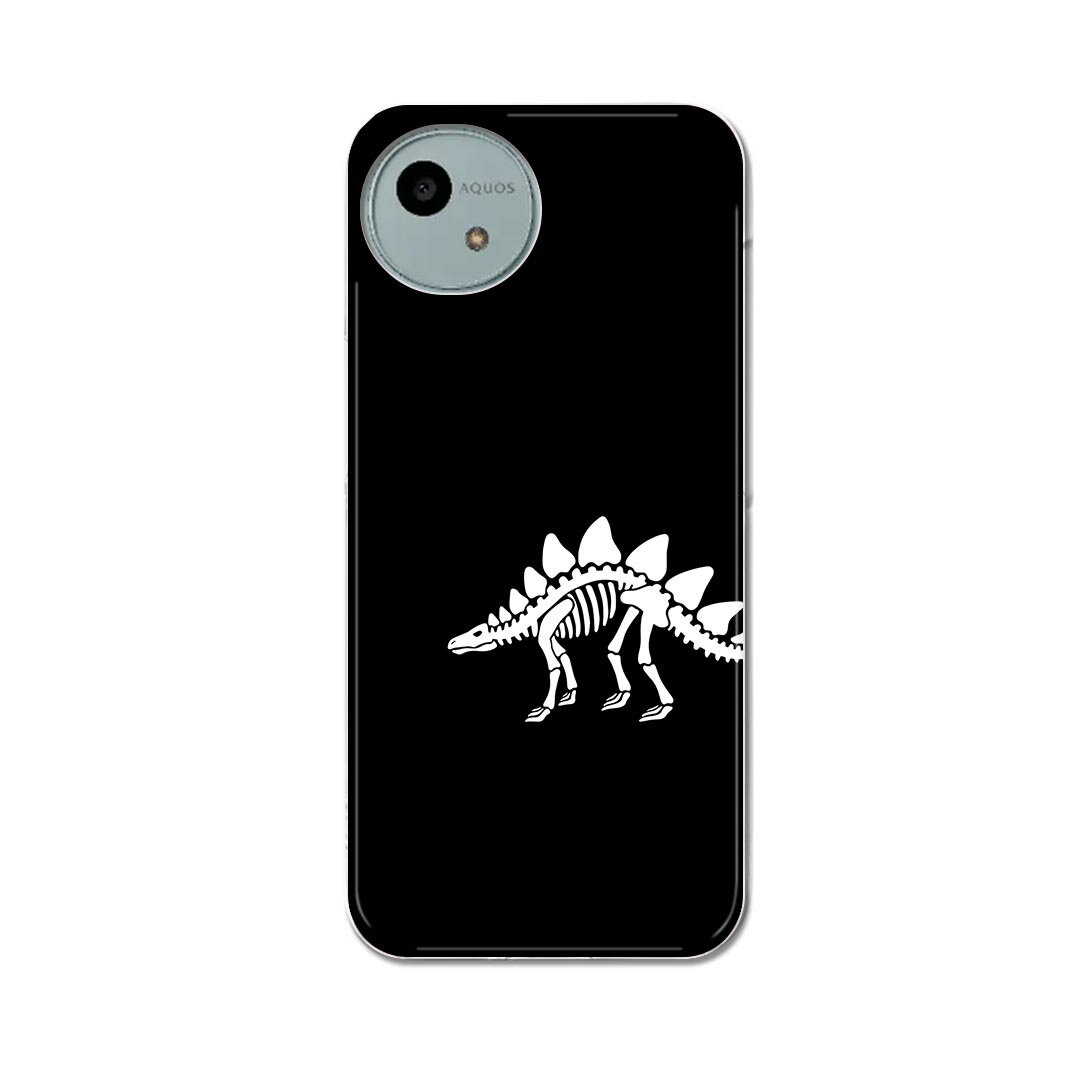AQUOS wish4 用 ハードケース SH-52E / A402SH 共通対応 ハード ケース sh52e 対応 ケース カバー 020772 恐竜 ダイナソー Dinosaurs(2.0)