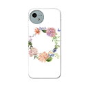 AQUOS wish4 用 ハードケース SH-52E / A402SH 共通対応 ハード ケース sh52e 対応 ケース カバー 016329 あじさい 梅雨 花