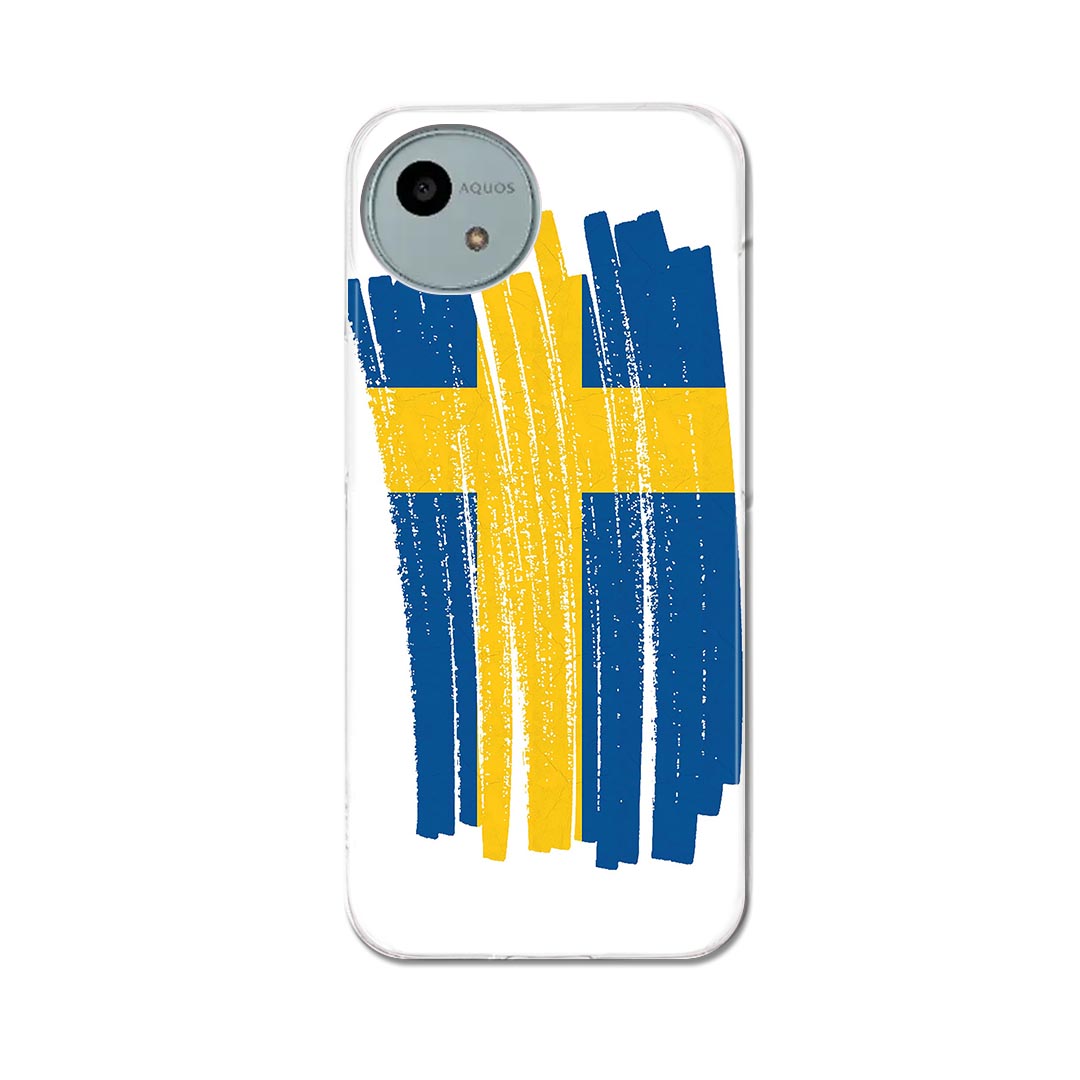 AQUOS wish4 用 ハードケース SH-52E / A402SH 共通対応 ハード ケース sh52e 対応 ケース カバー 018572 sweden スウェーデン