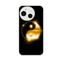 AQUOS sense9 用 スマホケース SH-53E / SHG14 / SH-M29 共通対応 sh53e ケース カバー ハードケース 000431 陰陽(2)