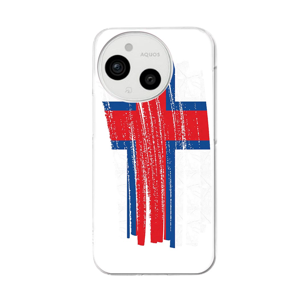 AQUOS sense9 用 スマホケース SH-53E / SHG14 / SH-M29 共通対応 sh53e ケース カバー ハードケース 018446 faroe-islands フェロー諸島