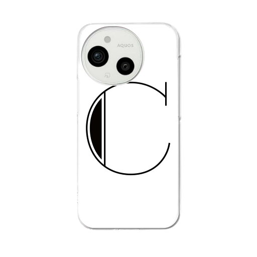 AQUOS sense9 用 スマホケース SH-53E / SHG14 / SH-M29 共通対応 sh53e ケース カバー ハードケース 019344 文字 c アルファベット AQUOS sense9 用 スマホケース SH-53E / SHG14 / SH-M29 共通対応 sh53e ケース カバー ハードケース 019344 文字 c アルファベット