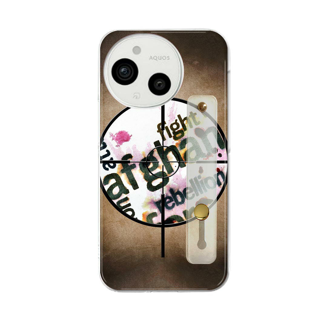 Rakuten - AQUOS Sense9 / sense10 ケース SH-53E SHG14 SH-M29 / SH-53F SH-M33 対応ケース 各種共通対応 ハードケース スマホ ベルト付 スマホバンド 落下防止 シリコン スタンド機能付 片手持ち カバー 携帯リング フィンガーリング 角度調整 015882 英語文字おしゃれ