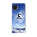 AQUOS sense6 SH-54B SHG05 用 ハードケース 001174 スノーボード 雪 スポーツ