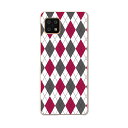 AQUOS sense6 SH-54B SHG05 用 ハードケース 007100 アーガイル 模様