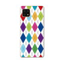 AQUOS sense6 SH-54B SHG05 用 ハードケース 007102 アーガイル 模様