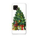 AQUOS sense6 SH-54B SHG05 用 ハードケース 015843 クリスマスツリー プレゼント 冬