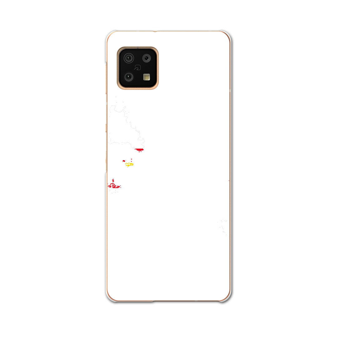 AQUOS sense6 SH-54B SHG05 専用 ケース カバー スマホカバー カバー ケース pc ハードケース 018841 国旗 guernsey ガーンジー