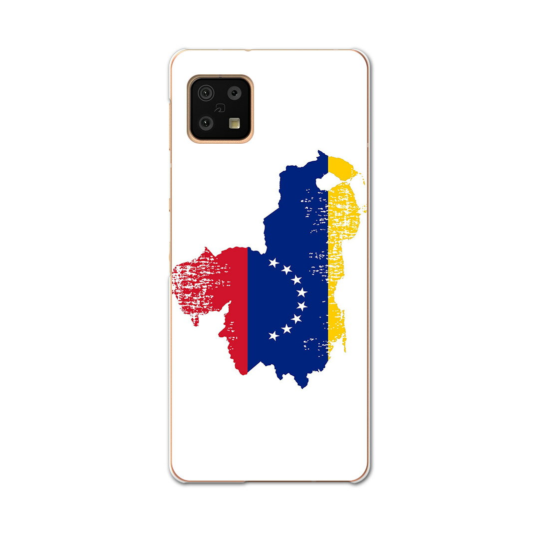 Rakuten - AQUOS sense6 SH-54B SHG05 専用 ケース カバー スマホカバー カバー ケース pc ハードケース 018983 国旗 venezuela ベネズエラ