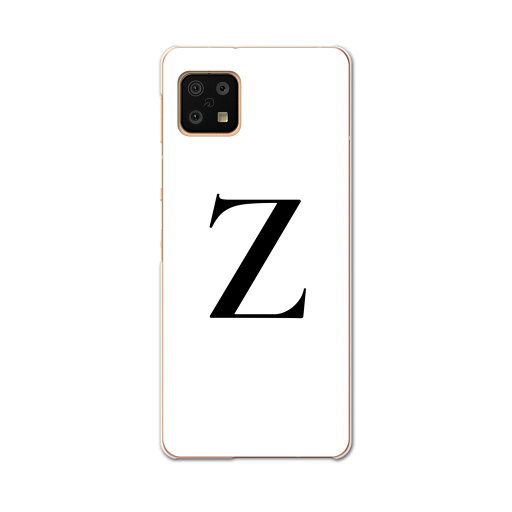 AQUOS sense6 SH-54B SHG05 専用 ケース カバー スマホカバー カバー ケース pc ハードケース 019559 フォント 文字 z アルファベット AQUOS sense6 SH-54B SHG05 専用 ケース カバー スマホカバー カバー ケース pc ハードケース 019559 フォント 文字 z アルファベット