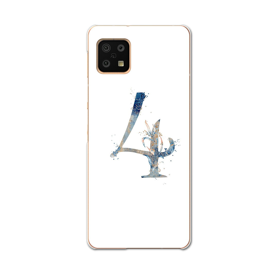 AQUOS sense6 SH-54B SHG05 専用 ケース カバー スマホカバー カバー ケース pc ハードケース 019647 フォント 文字 4
