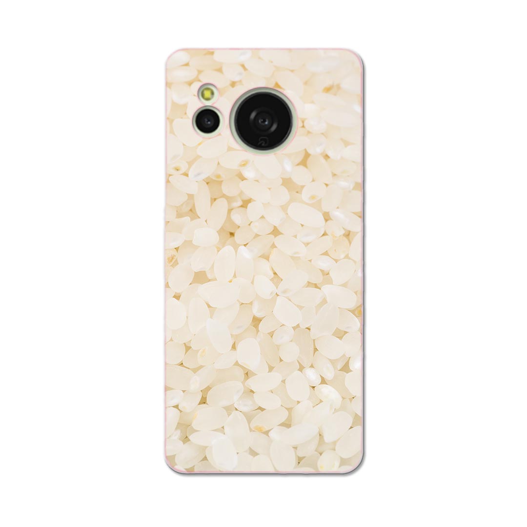 AQUOS sense8 用 ハード ケース SH-54D / SHG11 各キャリア 共通対応 ケース カバー sh54d ハードケース 000274 お米　米　食べ物