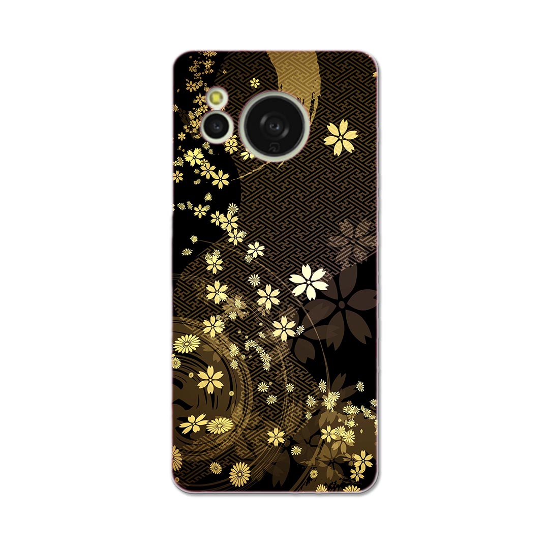 乐天商城 - AQUOS sense8 用 ハード ケース SH-54D / SHG11 各キャリア 共通対応 ケース カバー sh54d ハードケース 005847 和風　和柄　花