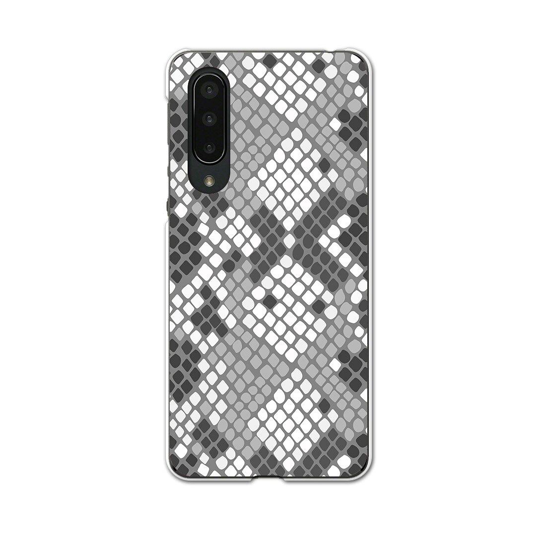 AQUOS zero5G basic 専用ハードケース AQUOS zero5G DX SHG02 用 スマホカバー カバー ケース pc ハードケース 011543 蛇　アニマル柄　動物