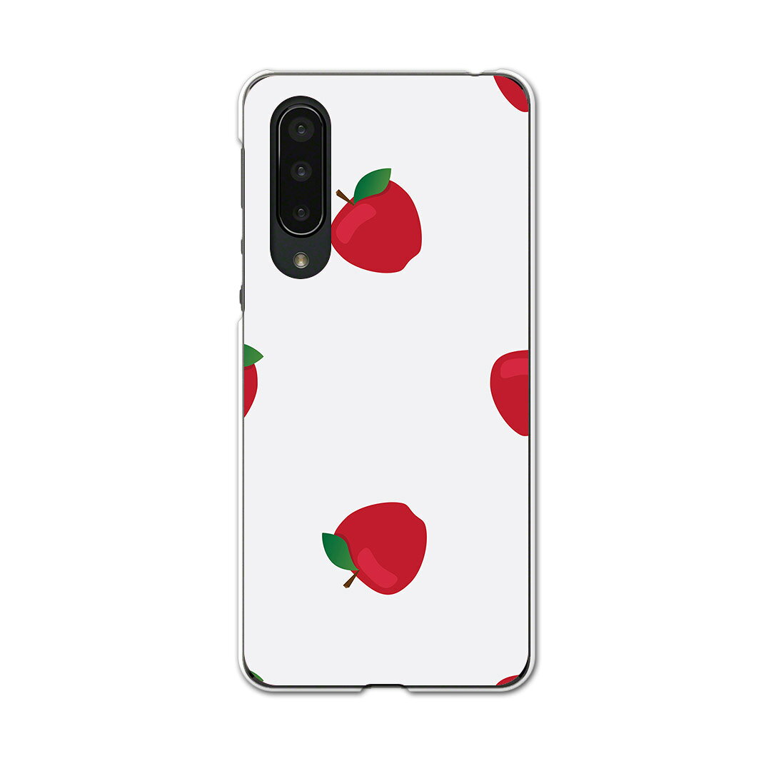 乐天商城 - AQUOS zero5G basic 専用ハードケース AQUOS zero5G DX SHG02 用 スマホカバー カバー ケース pc ハードケース 012729 リンゴ　果物　マーク