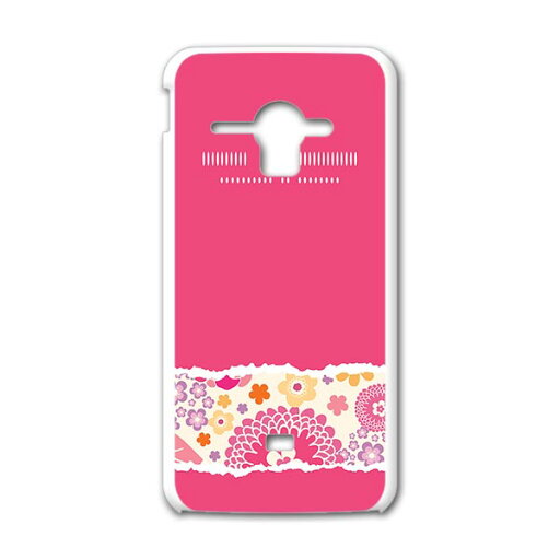 SHL22 AQUOS PHONE SERIE アクオスフォン セリエ au エーユー スマホ カバー ケース スマホケース スマホカバー TPU ソフトケース 花 フラワー ピンク フラワー 004593 SHL22 AQUOS PHONE SERIE アクオスフォン セリエ au エーユー スマホ カバー ケース スマホケース スマホカバー TPU ソフトケース 花 フラワー ピンク フラワー 004593
