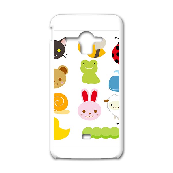Rakuten - SHL22 AQUOS PHONE SERIE アクオスフォン セリエ au エーユー スマホ カバー ケース スマホケース スマホカバー TPU ソフトケース カラフル　動物　キャラクター 009205