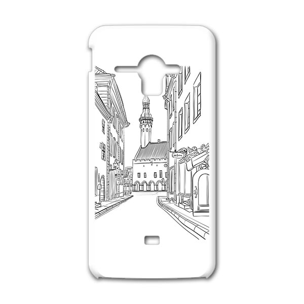 乐天商城 - SHL22 AQUOS PHONE SERIE アクオスフォン セリエ au エーユー スマホ カバー ケース スマホケース スマホカバー TPU ソフトケース 風景　景色　白　黒 009942
