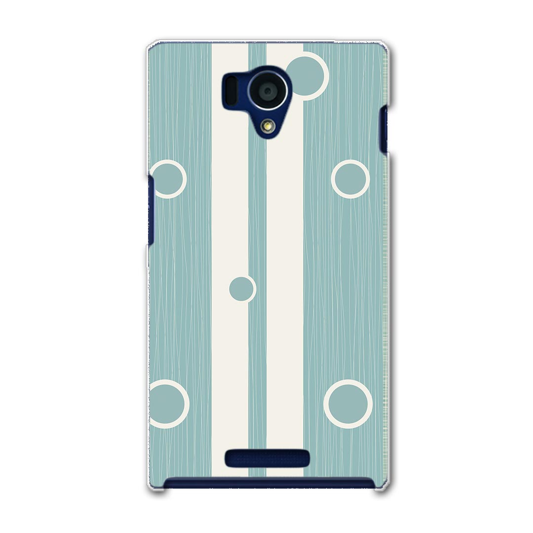 SHL25 AQUOS PHONE アクオスフォン shl25 au エーユー スマホ カバー ケース スマホケース スマホカバー PC ハードケース 水色　模様　..